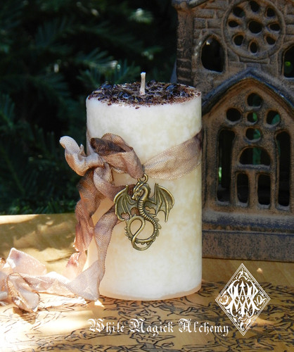 Vanilla Dragon Candles Vanilla Dragons Blood