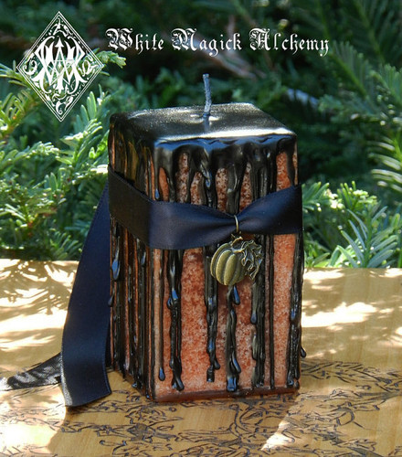 Hallows Eve Witches Magick Candle
