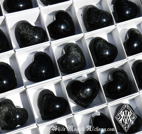Black Obsidian SILVER SHEEN Gemstone