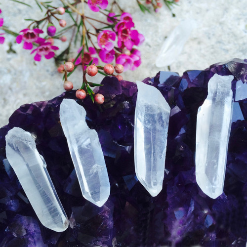Fairy Quartz Wands for Angelic Guardian Communications & Fairy Magic