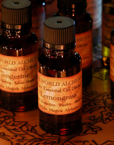 Tangerine Essential Oil . White Magick Alchemy Pure Essential Dilute . Relaxing, Healing, Lunar Magick, Peace