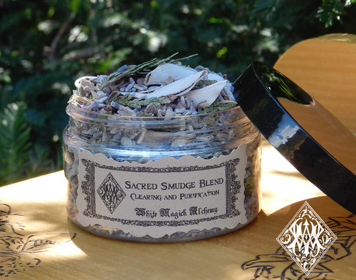 Sacred Smudging Herbs . For Cleansing and Clearing the Home of Negativity, Spiritual Cleansing, Banishing, Protection