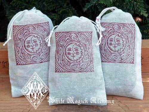 * Dream Pillow Muslin Pouches - For Dreamtime and Astral Protection, Peaceful Sleep and Relaxation