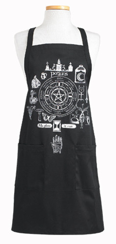 Spells & Magic Potions Wheel of the Year Apron