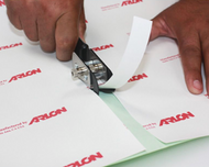 Twin Wrap Knife - Liner Cutting Knife - 1 Knife 