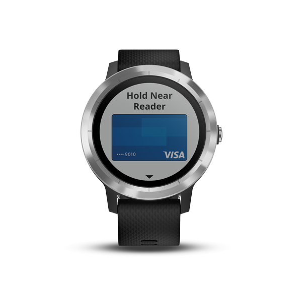 garmin vivoactive 3 black with stainless hardware
