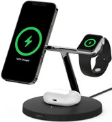 Belkin Boost Charge Pro 3-in-1 Wireless Charger with MagSafe (Black)