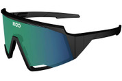KOO Spectro Eyewear (Black Matt / Green Mirror Lens)