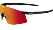 KOO Nova Eyewear (Black Matt Frame / Red Mirror Lens)