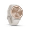 Garmin Vivomove Trend (40mm Peach Gold Stainless Steel Bezel with Ivory Case and Silicone Band)
