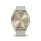 Garmin Vivomove Trend (40mm Cream Gold Stainless Steel Bezel with French Gray Case and Silicone Band)