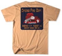 Unofficial Chicago Fire Department Station 117 Shirt