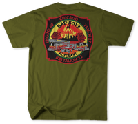 Unofficial Chicago Fire Department Station 62 Shirt V1