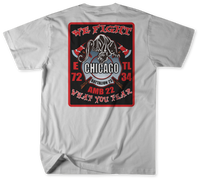 Unofficial Chicago Fire Department Station 72 Shirt V1