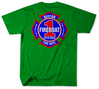 Boston Fire Department Fire Boat 1 Shirt (Unofficial) v2