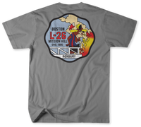 Boston Fire Department Ladder 26 Shirt (Unofficial) v2