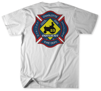 Unofficial Charlotte Fire Department Station 25 Shirt 