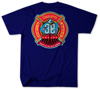 Unofficial Charlotte Fire Department Station 30 Shirt 