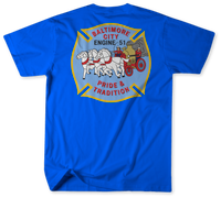 Unofficial Baltimore City Fire Department Engine 51 Shirt 