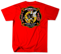 Unofficial Baltimore City Fire Department Truck 10 Shirt