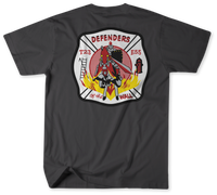 Unofficial Baltimore City Fire Department E-55 & Tk-23 Pigtown Station Shirt v1