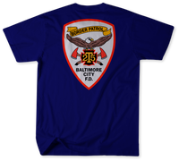 Unofficial Baltimore City Fire Department Truck 25 Shirt