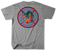 Unofficial Baltimore City Fire Department Engine 20, Truck 18 and Medic 8 Fire Station Shirt