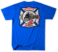 Unofficial Baltimore City Fire Department Engine 45 Shirt 