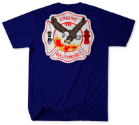 Unofficial Baltimore City Fire Department Engine 46 Shirt 