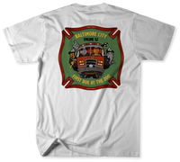 Unofficial Baltimore City Fire Department Engine 52 Shirt  v1