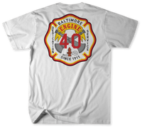 Unofficial Baltimore City Fire Department Engine 40 Shirt