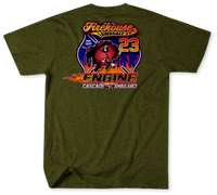 Unofficial Houston Fire Station 23 Shirt  v1
