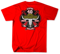 Unofficial Houston Fire Station 40 Shirt