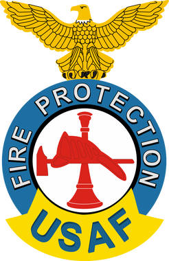 fire usaf protection decal hover zoom over