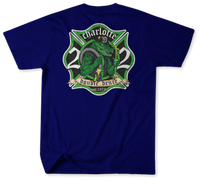 Unofficial Charlotte Fire Department Station 22 Shirt  v2