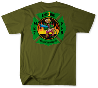 Unofficial Philadelphia Fire Department Engine 3 and Medic 27 Shirt