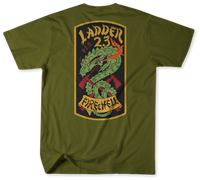 Unofficial Philadelphia Fire Department Engine 20, Ladder 23 & Medic 1 Shirt v2