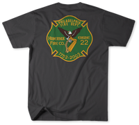 Unofficial Philadelphia Fire Department Engine 22, Ladder 31 and Medic 20 Shirt v2