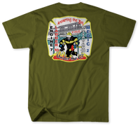 Unofficial Philadelphia Fire Department Engine 7, Ladder 10, and Medic 2 Shirt v2