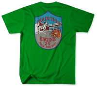 Unofficial Philadelphia Fire Department Engine 25, Medic 8, and Medic 58 Shirt