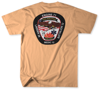 Unofficial Philadelphia Fire Department Engine 71, Tower Ladder 28 and Medic 12 Shirt v2