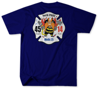 Unofficial Philadelphia Fire Department Engine 45, Ladder 14 and Medic 25 Shirt v2