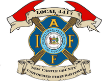 New Castle County Firefighters Local 4417 Decal