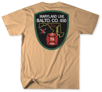 Unofficial Baltimore County Fire Department Station 45 Shirt