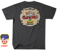 Unofficial FDNY Engine 63 / Ladder 39 / Battalion 15 Shirt v2