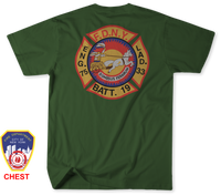 Unofficial FDNY Engine 75 / Ladder 33 / Battalion 19 Shirt v1