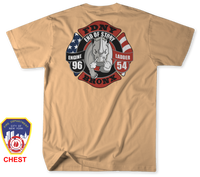 Unofficial FDNY Engine 96 / Ladder 54 / Foam 96 Shirt v1