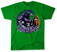 Baltimore Football Firefighter Shirts v1