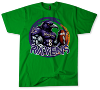 Baltimore Football Firefighter Shirts v1