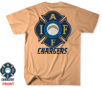 Los Angeles Chargers Football Firefighter Shirts v5